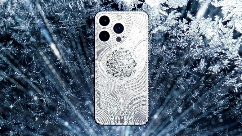 В России выпустили самый дорогой в мире iPhone 14 — «алмазная снежинка» за 31 560 000 рублей